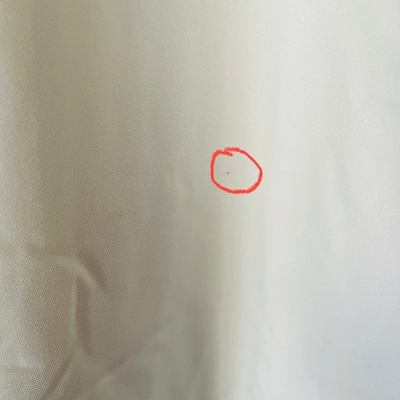 Tuckernuck Daphne Dress Off White Stretch Crepe Bow Tie Size Small - Picture 5 of 12